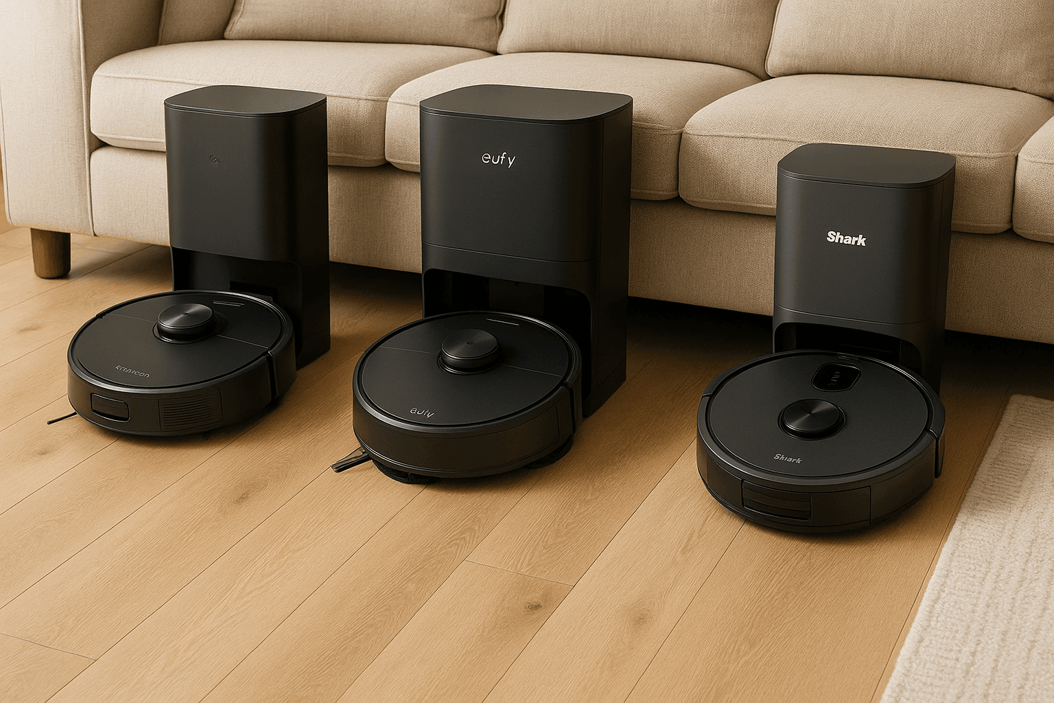 Best Robot Vacuums in 2025: Roborock vs. Eufy vs. Shark Compared