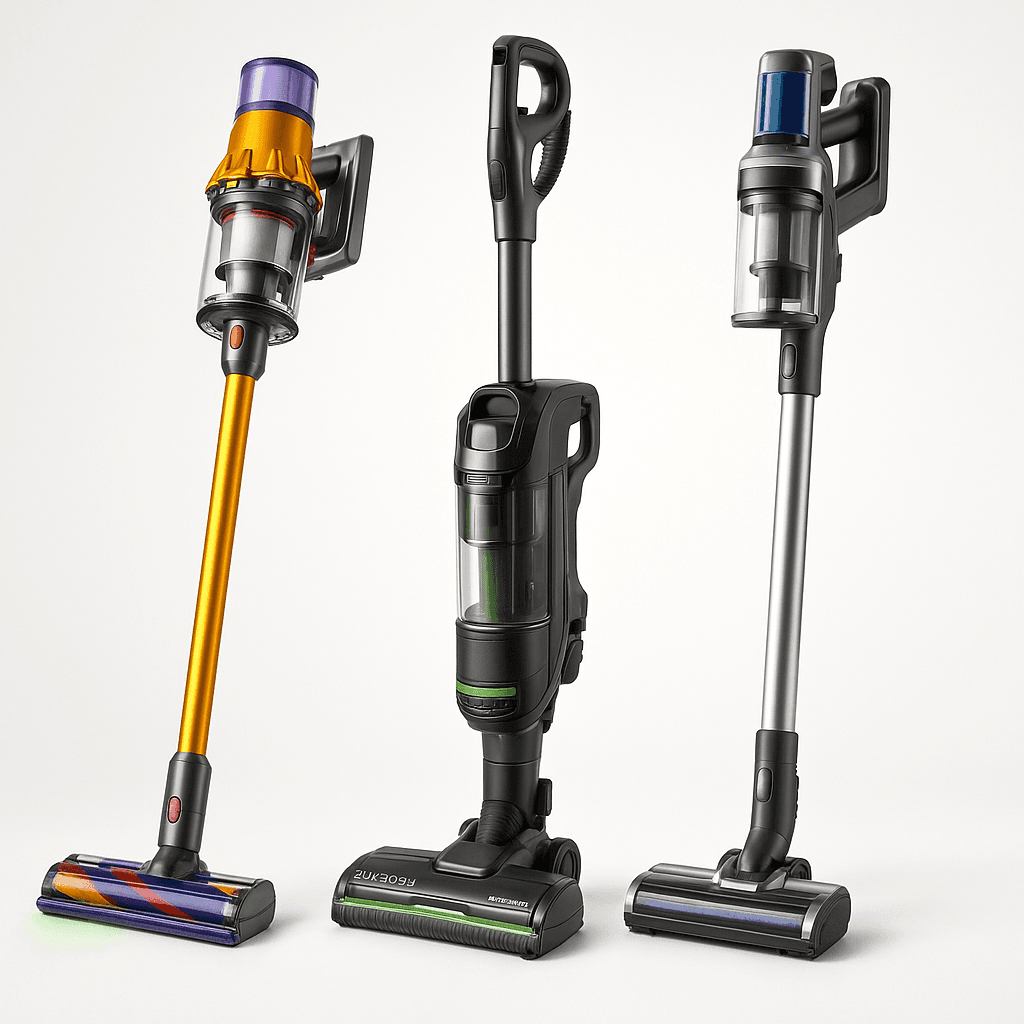 Best Cordless Stick Vacuums in 2025: Dyson V15 Detect vs Shark Stratos IZ862H vs Samsung Jet 75 Compared
